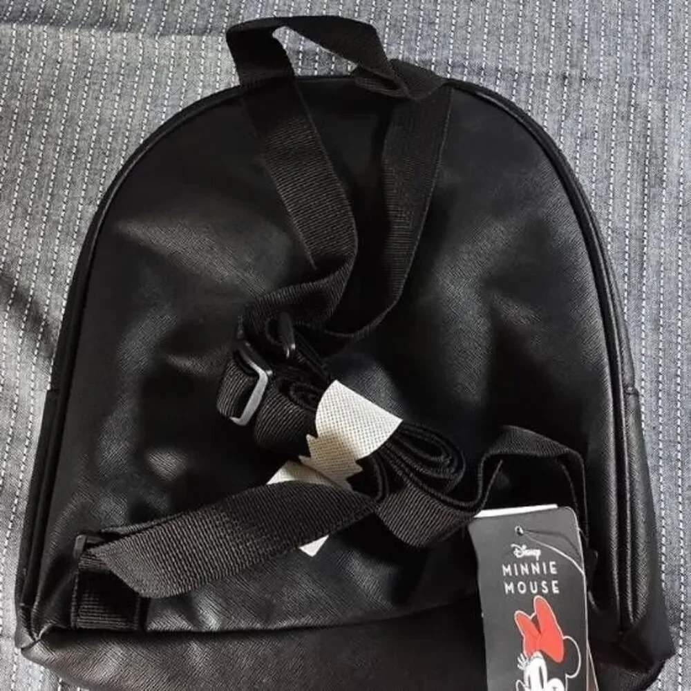 Disney Minnie Mouse Mini Backpack Black Pink